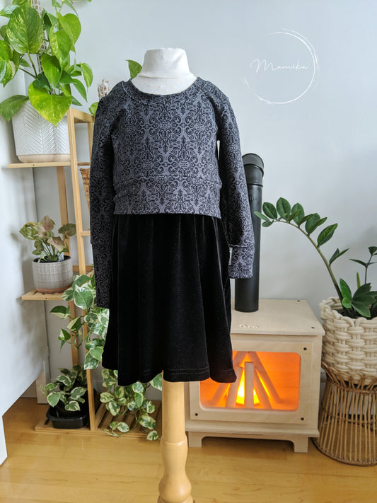 Robe Velour Noir