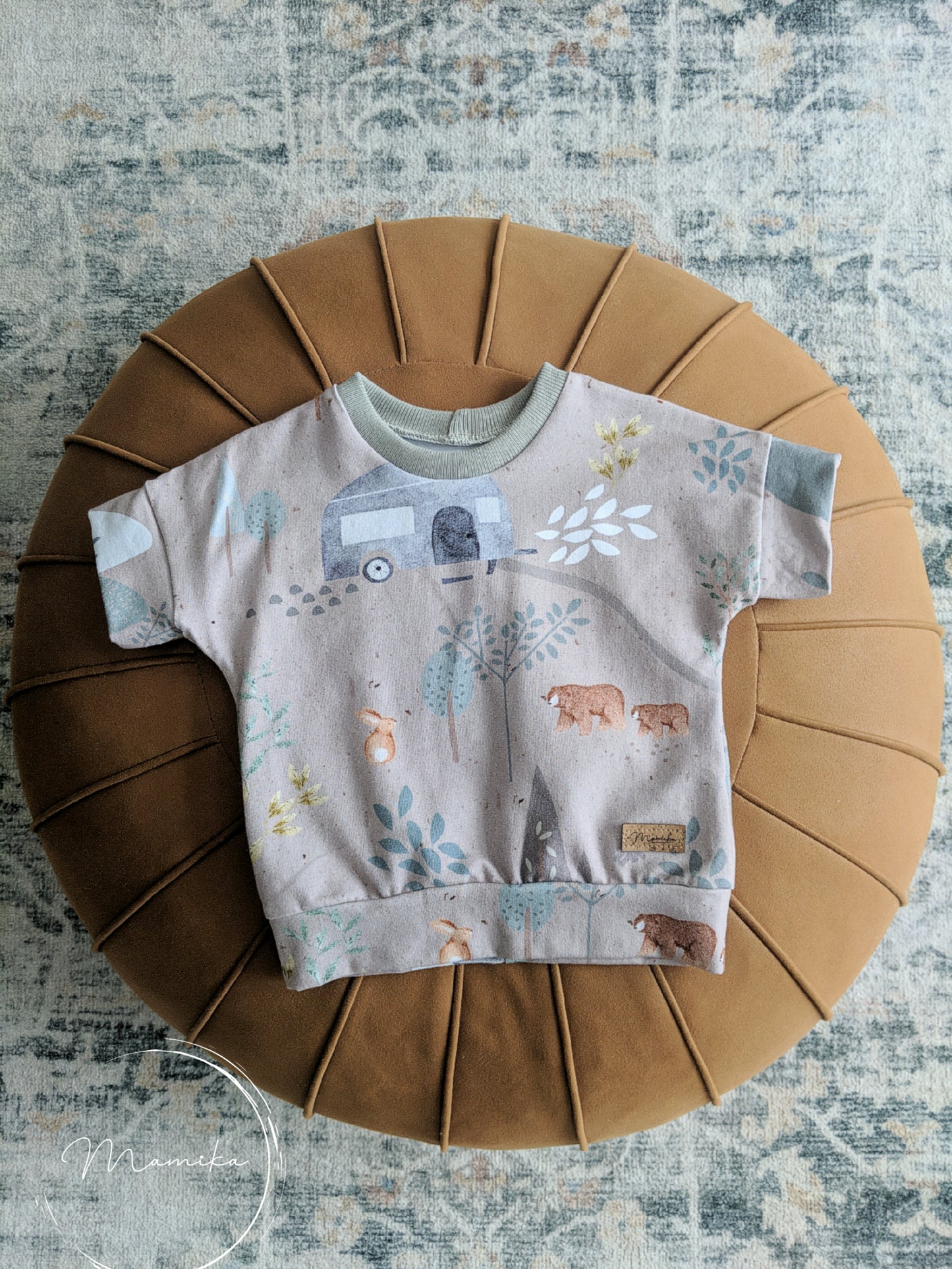 Tshirt Camping Sauvage