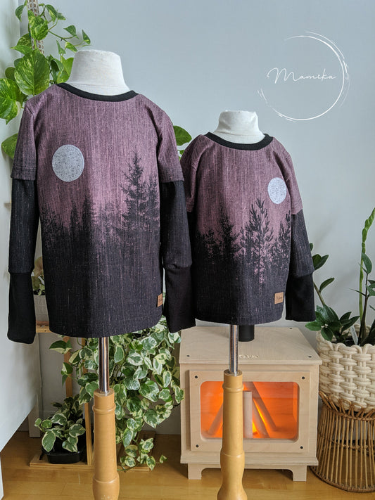 Tshirt long - Pleine lune