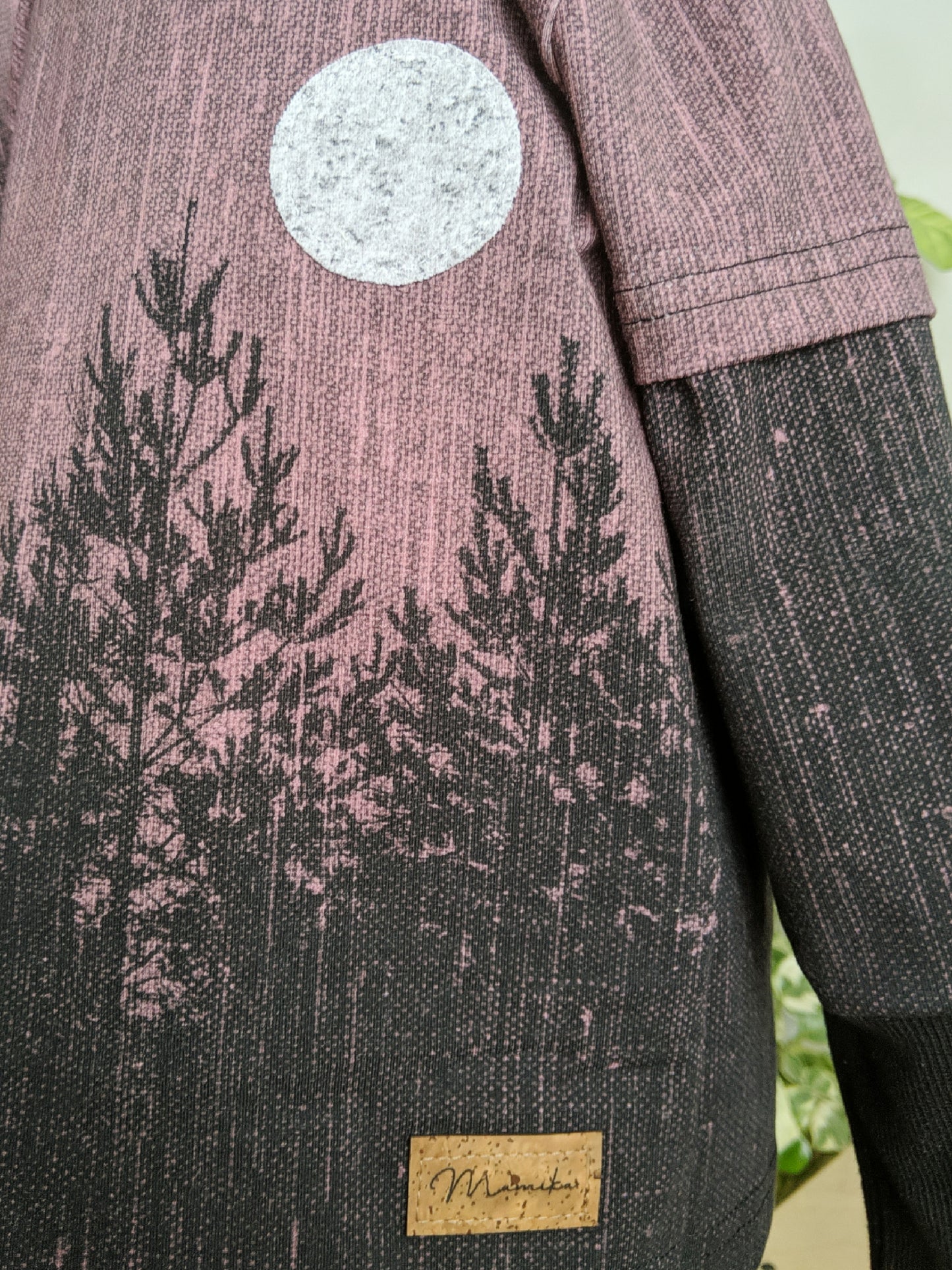 Tshirt long - Pleine lune