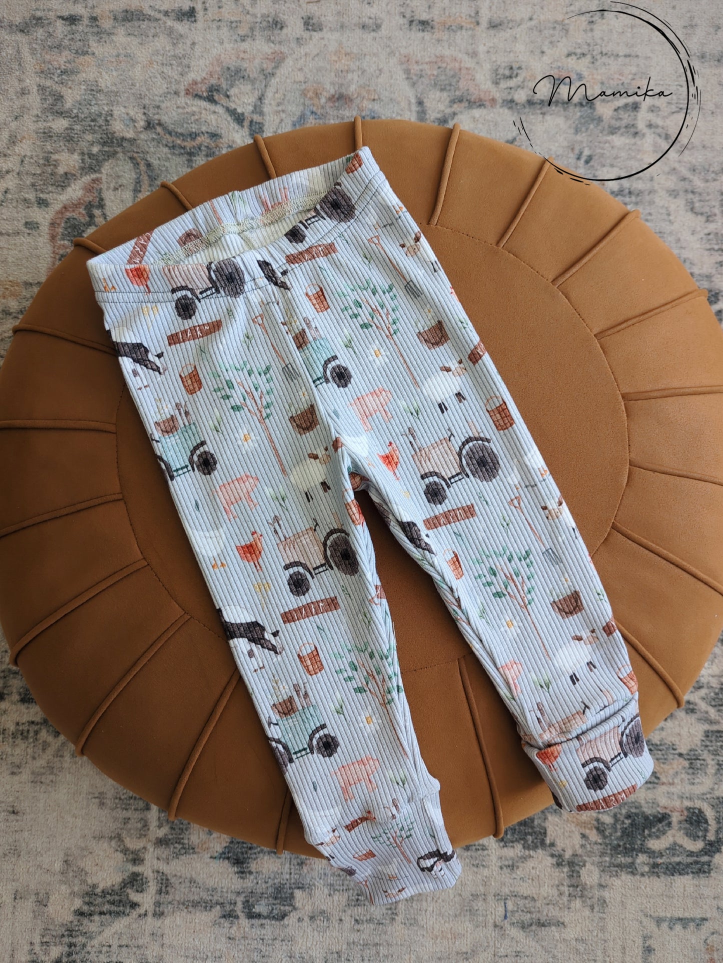 Pantalon léger côtelé - À la ferme
