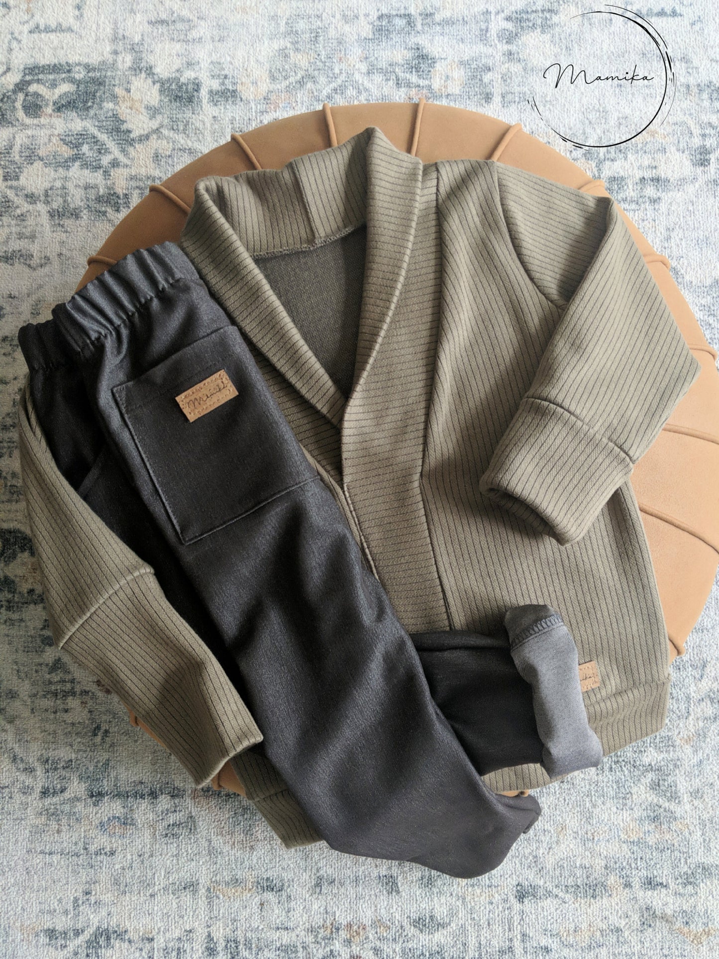 *Précommande* Pantalon Effet Jeans Brun