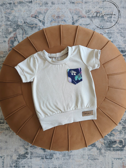 T-Shirt à poche - Dans mon jardin